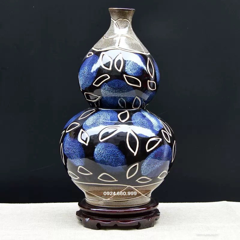 Hồ lô men da lươn cao 37