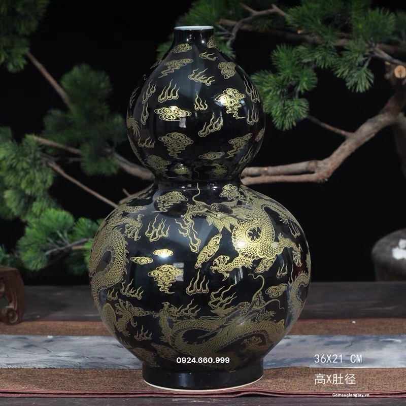 Hồ lô rồng hắc đế 