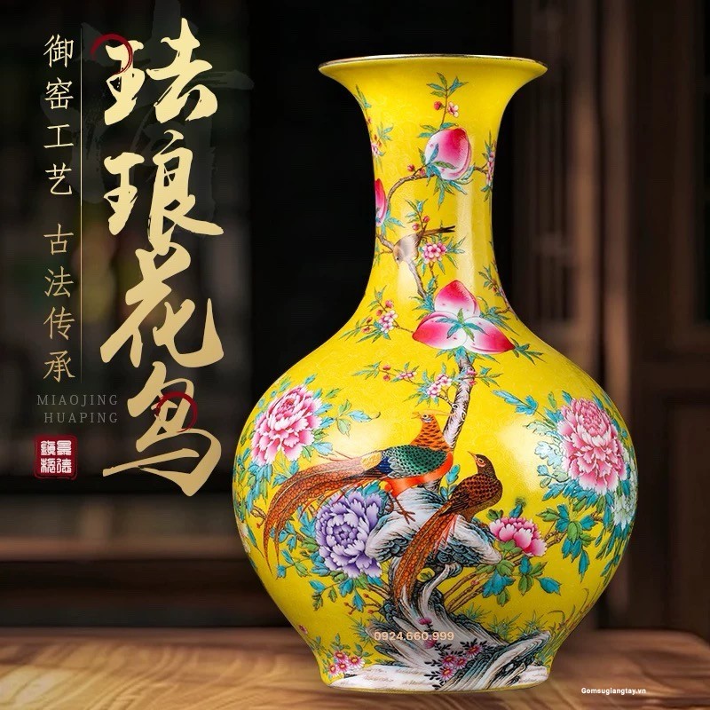 Bình củ tỏi cao 54 x 35