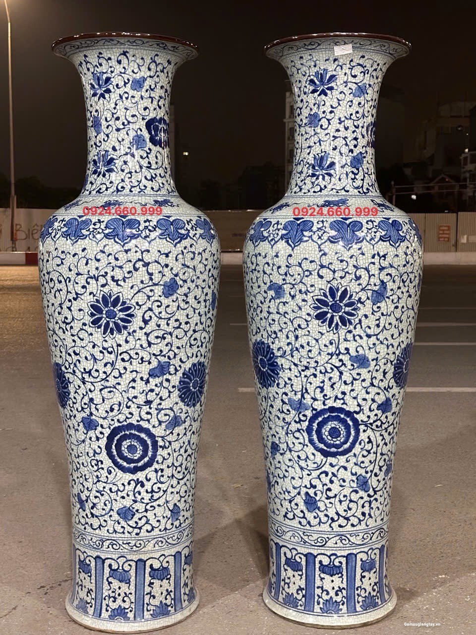 Đôi lục bình cao 1m36