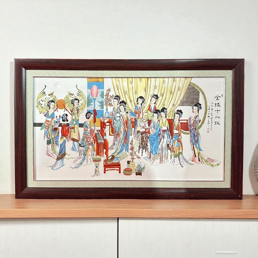 Tranh Cầm Kỳ Thi Họa