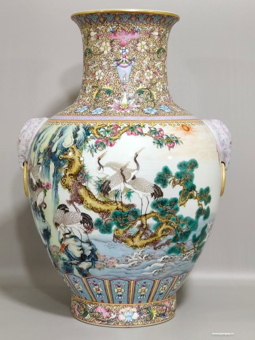 Bình gấm siêu nhỏ