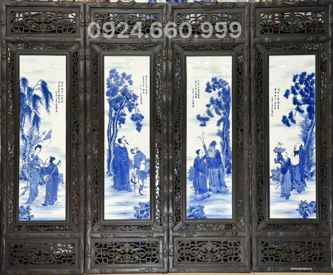Tranh tứ quý bát tiên