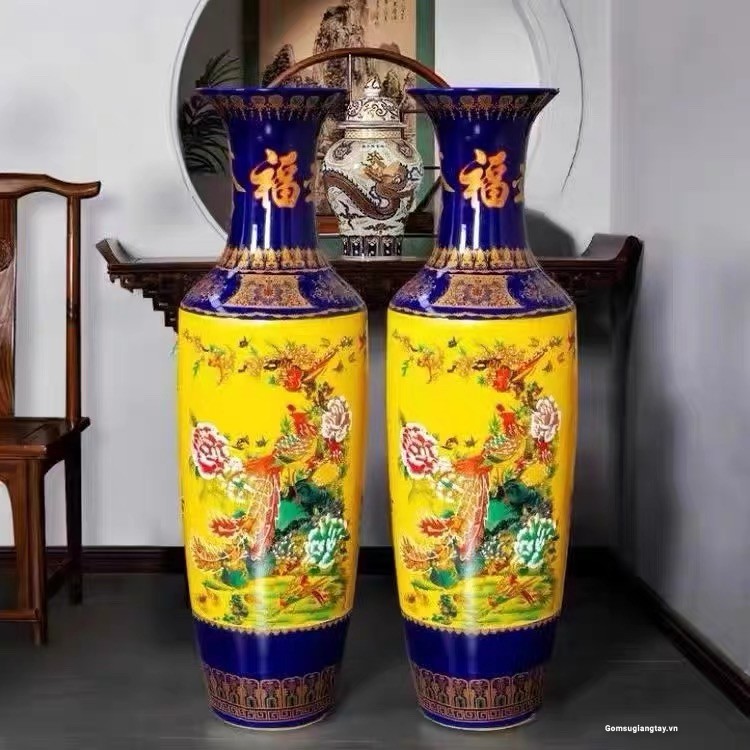 Lục bình 1m 4 vàng xanh