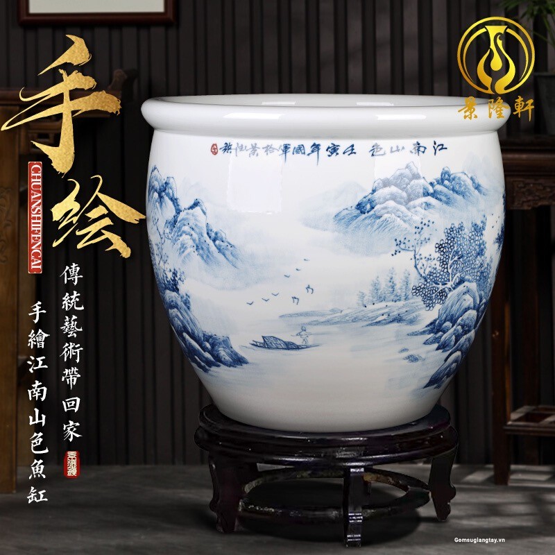 Thống vẽ tay nghệ nhân