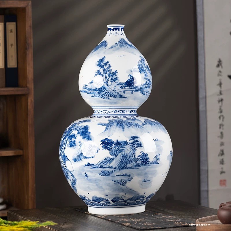 Hồ lô vẽ tay hàng nghệ nhân