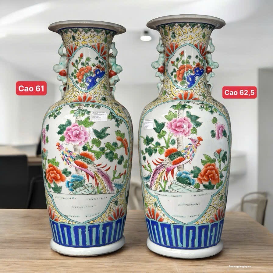Lục bình vẽ giả cổ