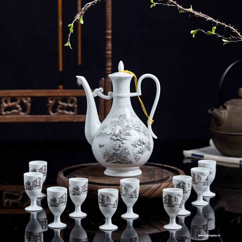 Bộ chuyên chén Rượu