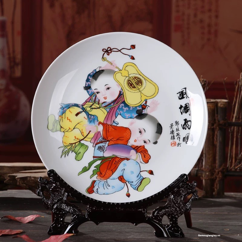 Đĩa bày cảnh 26 cm