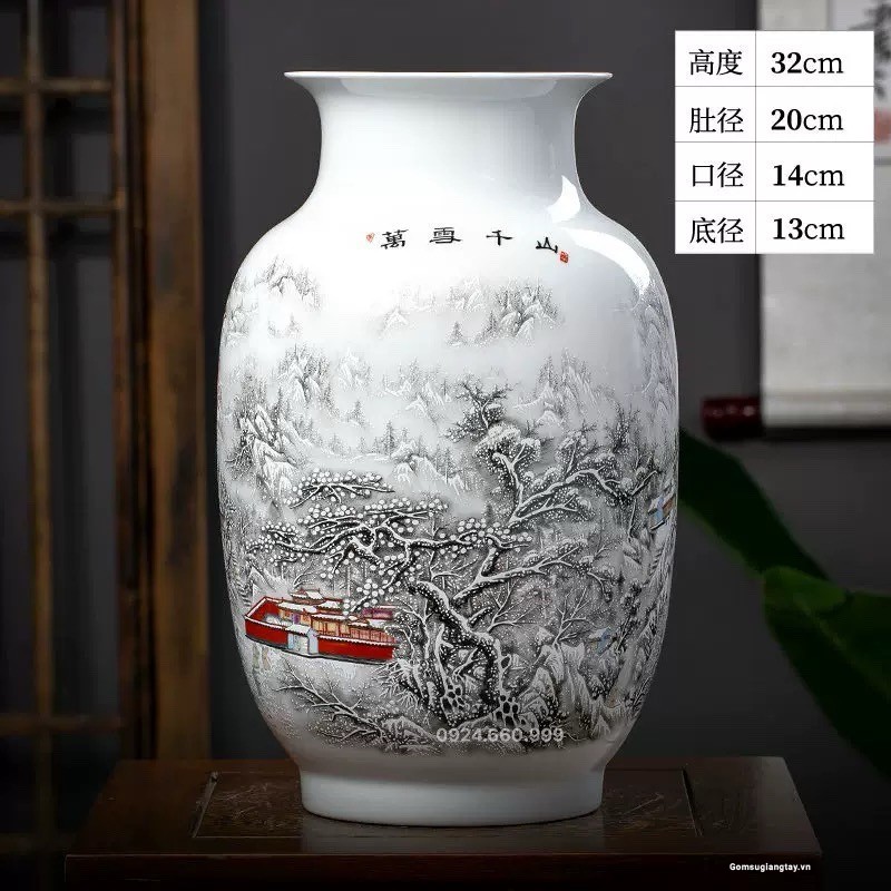 Bính dáng bí vẽ vạn tuyết 