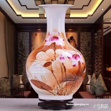Bình củ tỏi nhỏ cao 35