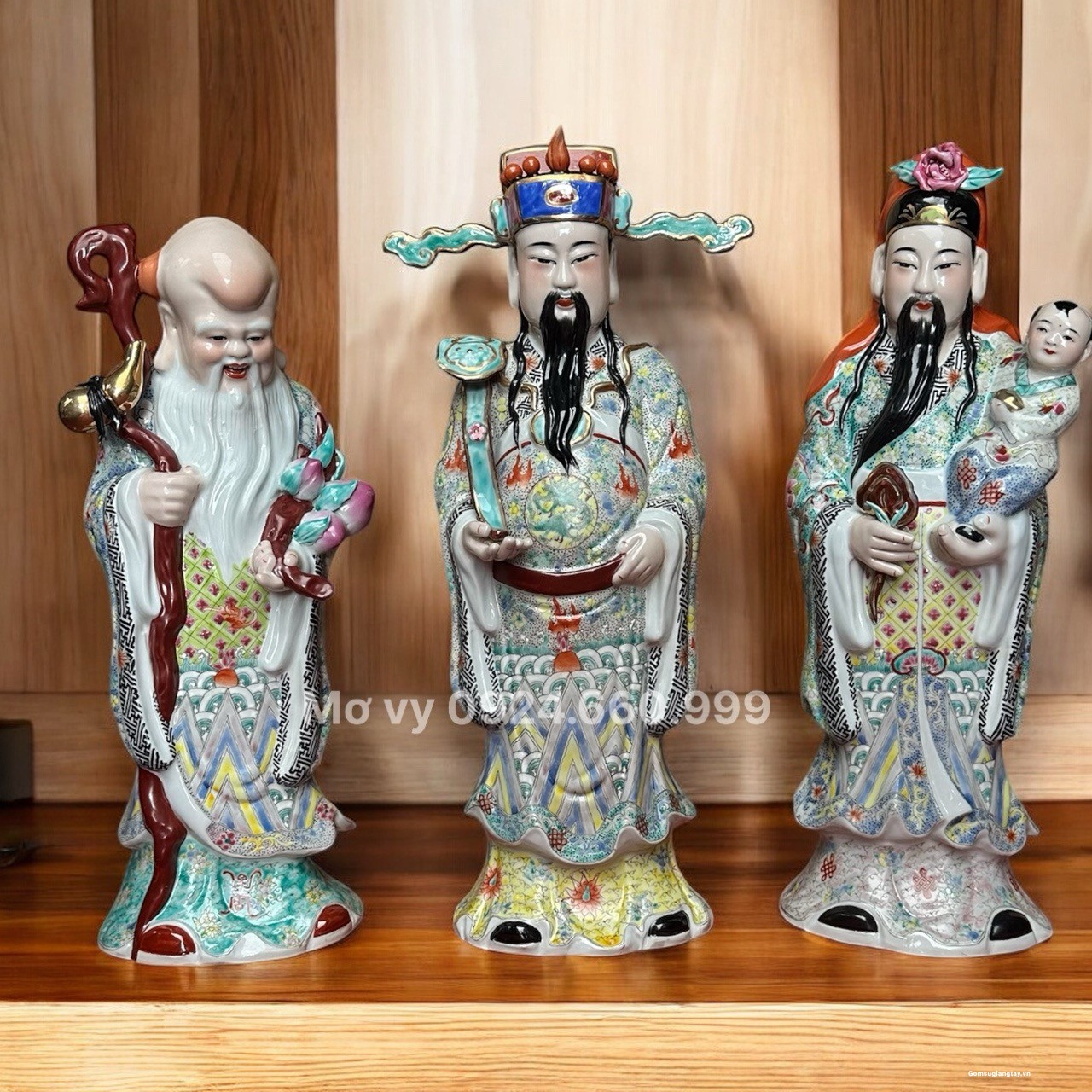 Tượng tam đa cao 45 cm