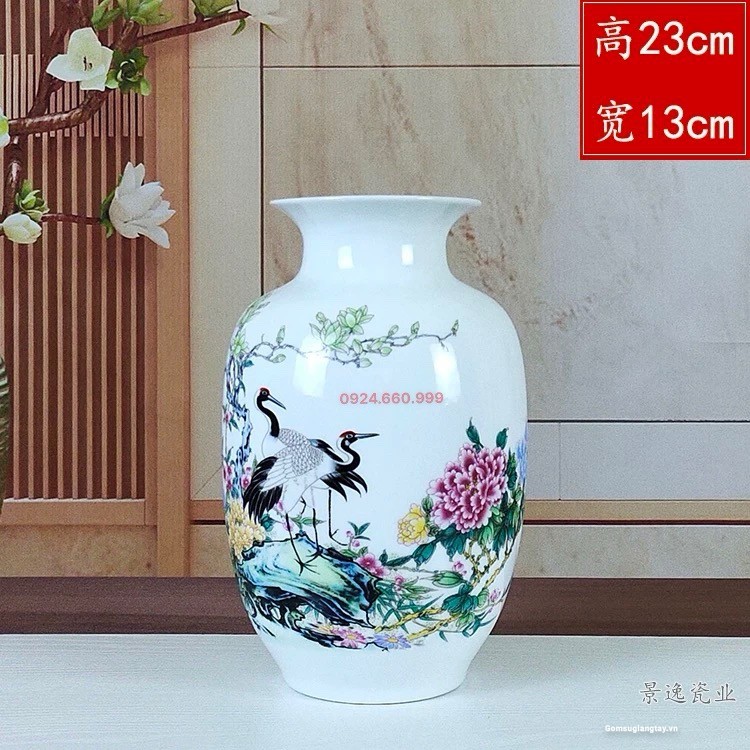 Bình deco bé tài lộc