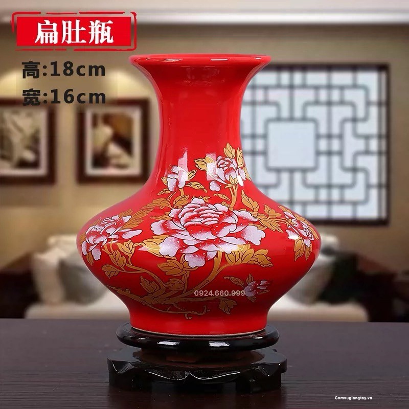 Bình deco tỏi dẹp